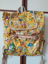 BORSA CARPISA DONNA POLIESTERE COLORE GIALLO 34x33x12 ORIGINALE USATO