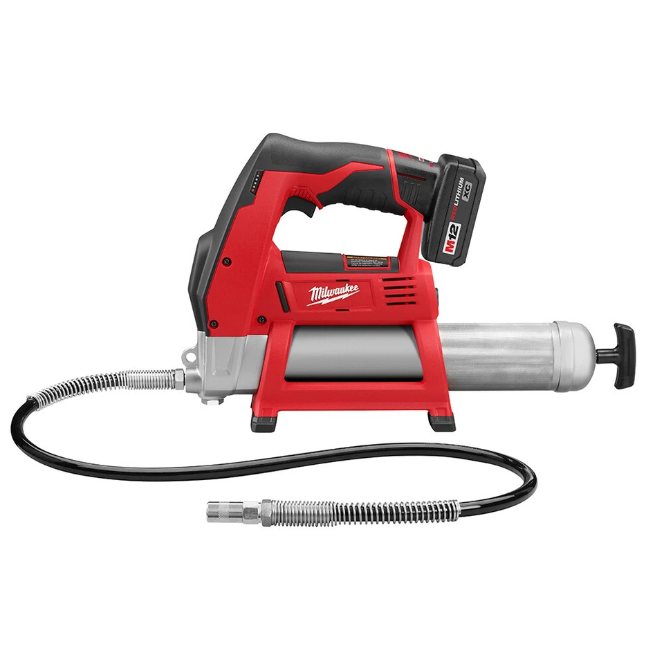Milwaukee 2446-21XC M12 Cordless Grease Gun Kit - Imagem 3 de 4