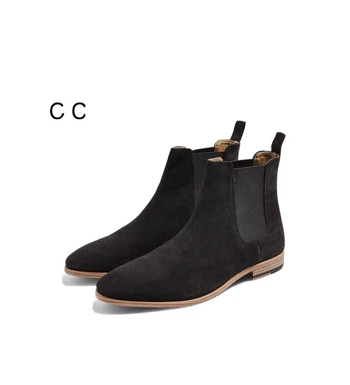 Topman suede shop boots