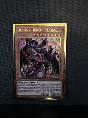 Yu-Gi-Oh! TCG Destiny HERO - Plasma Maximum Gold: El Dorado MGED-EN007 1st...