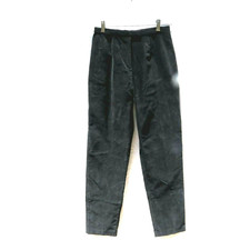 Black Velvet Stretch Pants Women's 6 S Hillard Hanson 28 Waist 30.5 Inseam
