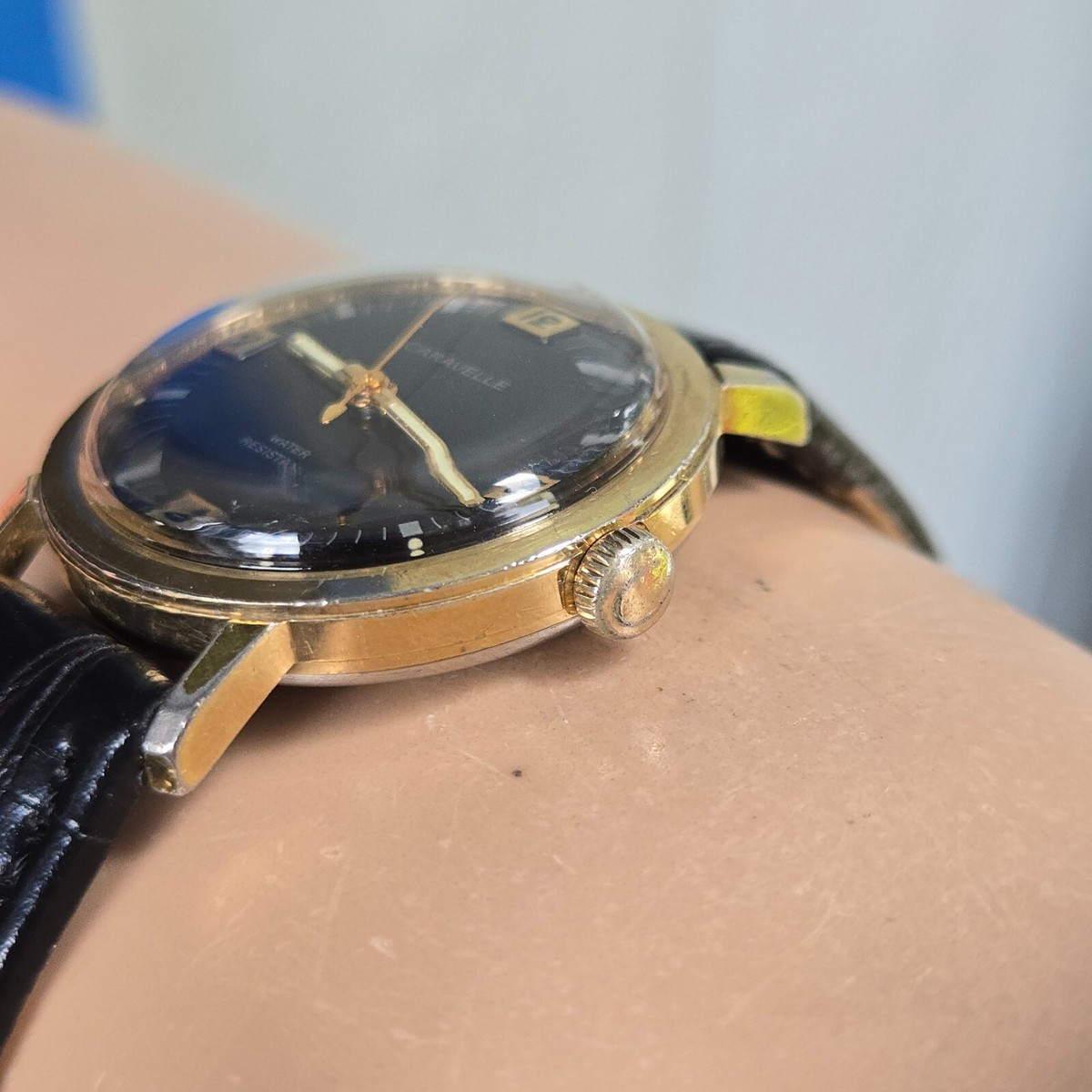Montre Homme Vintage Bulova Caravelle Mécanique - Années 70 (circa 1975) - Occasion