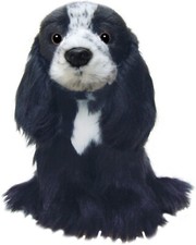 Blue Roan Cocker Spaniel Plush Soft Toy Dog Teddy by Faithful Friends 25cmH.