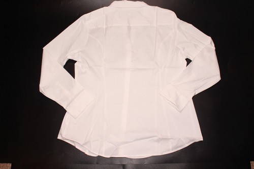 Express Women's Long Sleeve Button-up White Shirt NWT Size XL - Picture 7 of 8