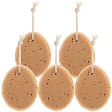 5PCS Bath Sponge Artificial Seaweed Cotton Honeycomb Sponge Biodegradable Kids