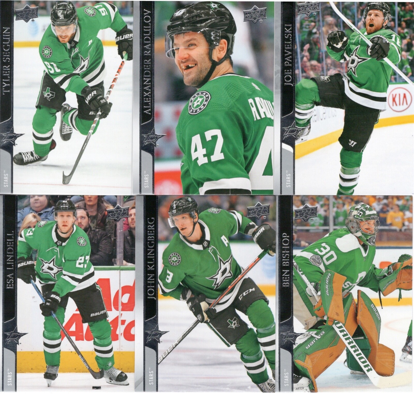 20-21 2020-21 Upper Deck Ben Bishop #58-Stars