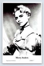 Postcard RPPC Merry Anders Glamour Head Shot Photo 2000s 3.5x5.5 Print Unposted