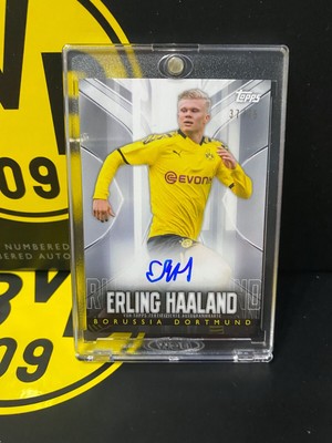 2020 Topps Transcendent BVB Erling Haaland ON CARD Auto 37 ...
