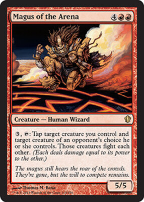 Magus of the Arena ~ Near Mint Commander 2013 MTG Magic UltimateMTG Red Card 
