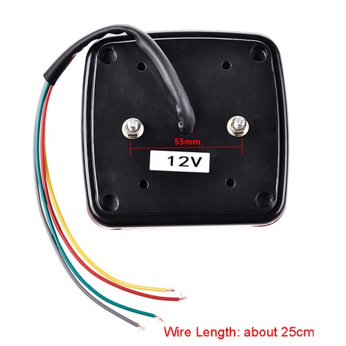 2 LED Tail Light Stop Turn Signal Brake Marker Lights for RV Truck Trailer Lorry - Picture 6 of 15