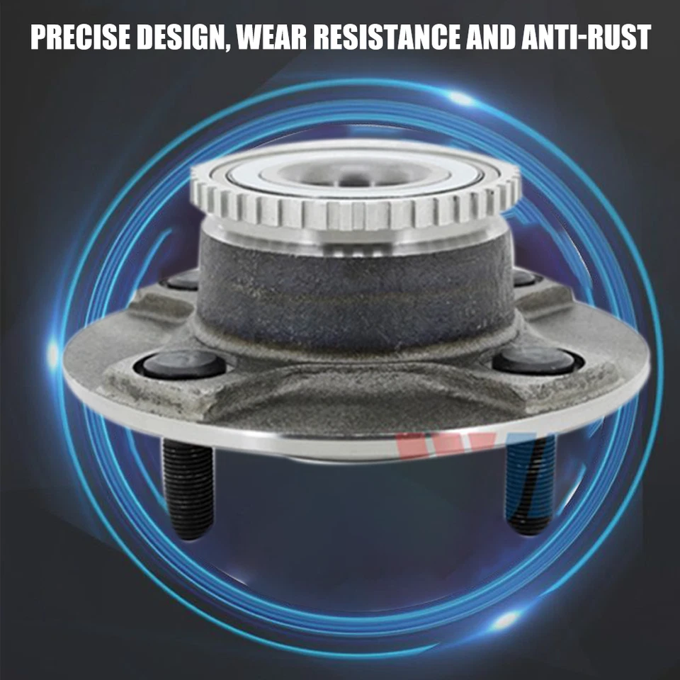 2PCS Rear Wheel Bearing Hub for Nissan Altima 1998-2001 590047 HA590047 BR930130 Foto 4 de 4