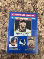 2025 Topps Heritage Blue Border Parallel Stolen Base Leaders Elly Shohei #197