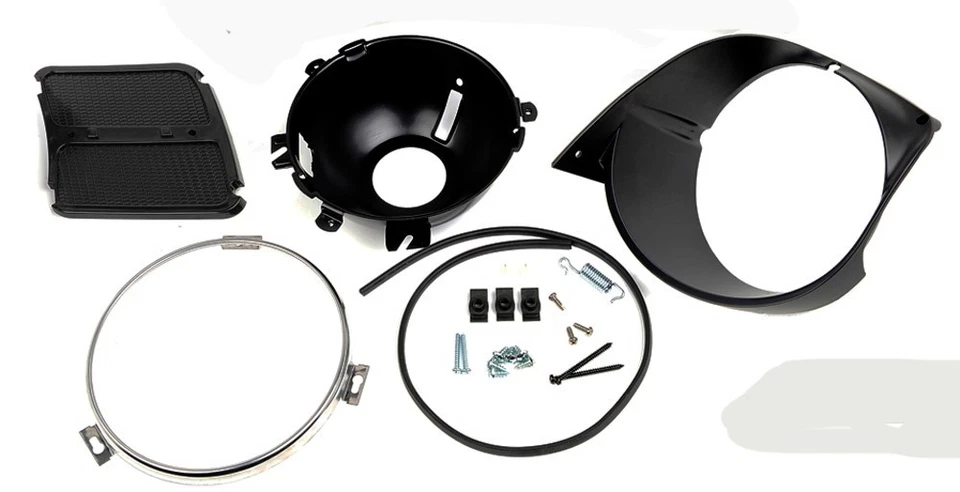¡NUEVO! Ford Mustang 1970 kit de extensión de guardabarros con canastilla de faros lado izquierdo Foto 4 de 4