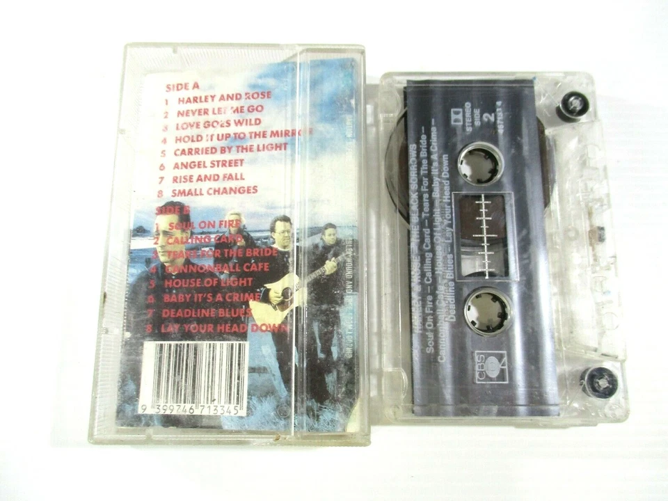 The Black Sorrows Harley and Rose Cassette Tape CBS Records 1990 Tested - Image 2 of 4