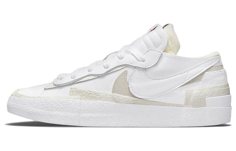 Size 5.5 - Nike sacai x Blazer Low White Patent for sale