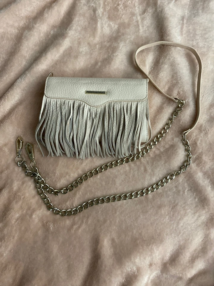 Bandolera Rebecca Minkoff Universal Flecos Cuero Para iPhone 6/6s, Galaxy S Foto 2 de 4