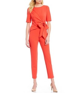 adrianna papell knit crepe jumpsuit