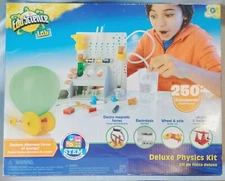 EduScience Lab Deluxe Physics Kit Science STEM New Sealed 8+ 250+ Experiments