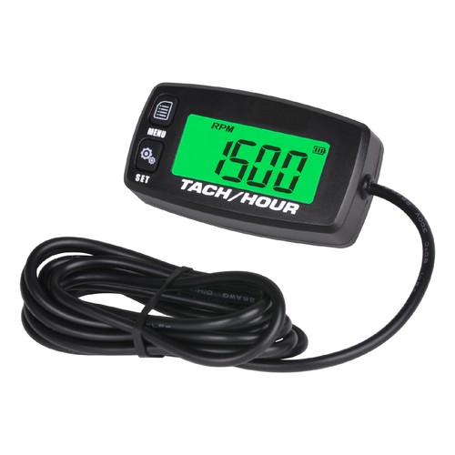 Runleader Digital Hour Meter,Tachometer JOB&SVC Maintenance,RPM