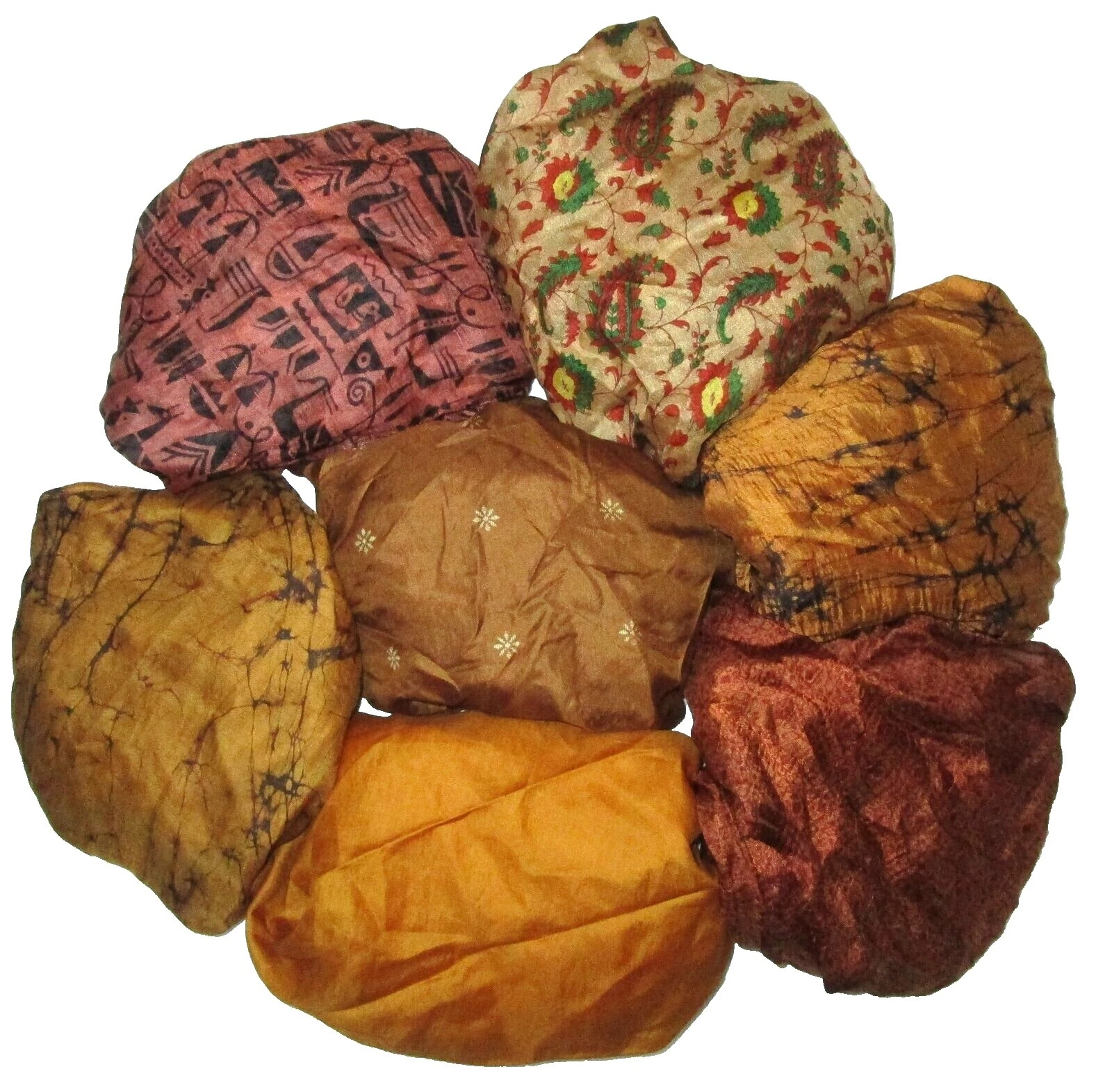 Tecido para artesanato de Seda Fat quarters, pacotes