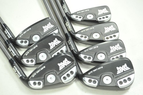 PXG Gen5 0311 P Black Label Elite 5-W,GW Iron Set Regular RH SteelFiber # 194060