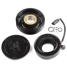 AC Compressor W/Clutch Plate Coil Pulley Kit For Nissan Sentra 2.0L 2001-2012