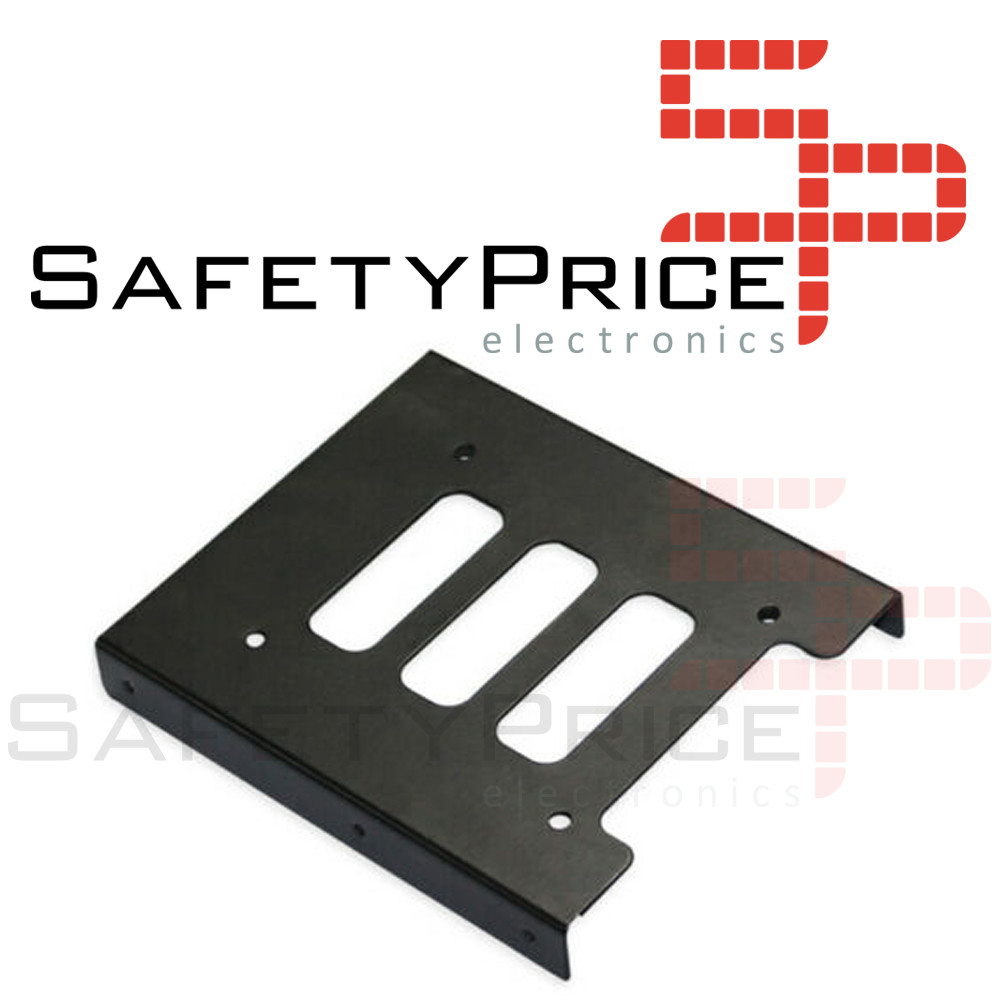Soporte de metal de bandeja Adaptador Universal disco duro SSD 2.5″ a...