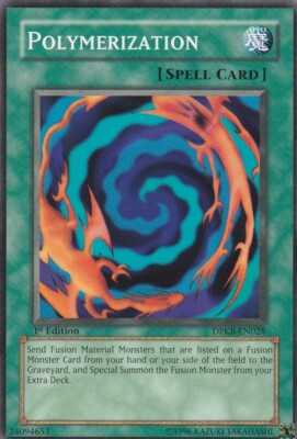 A1520 YUGIOH SPELL CARD POLYMERIZATION DPKB-EN028 | eBay