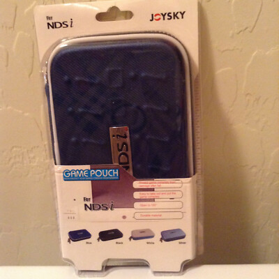 $9 NEW  NDSi  Game Airform zipped Pouch/Case  Protector Joysky NAVY Blue color