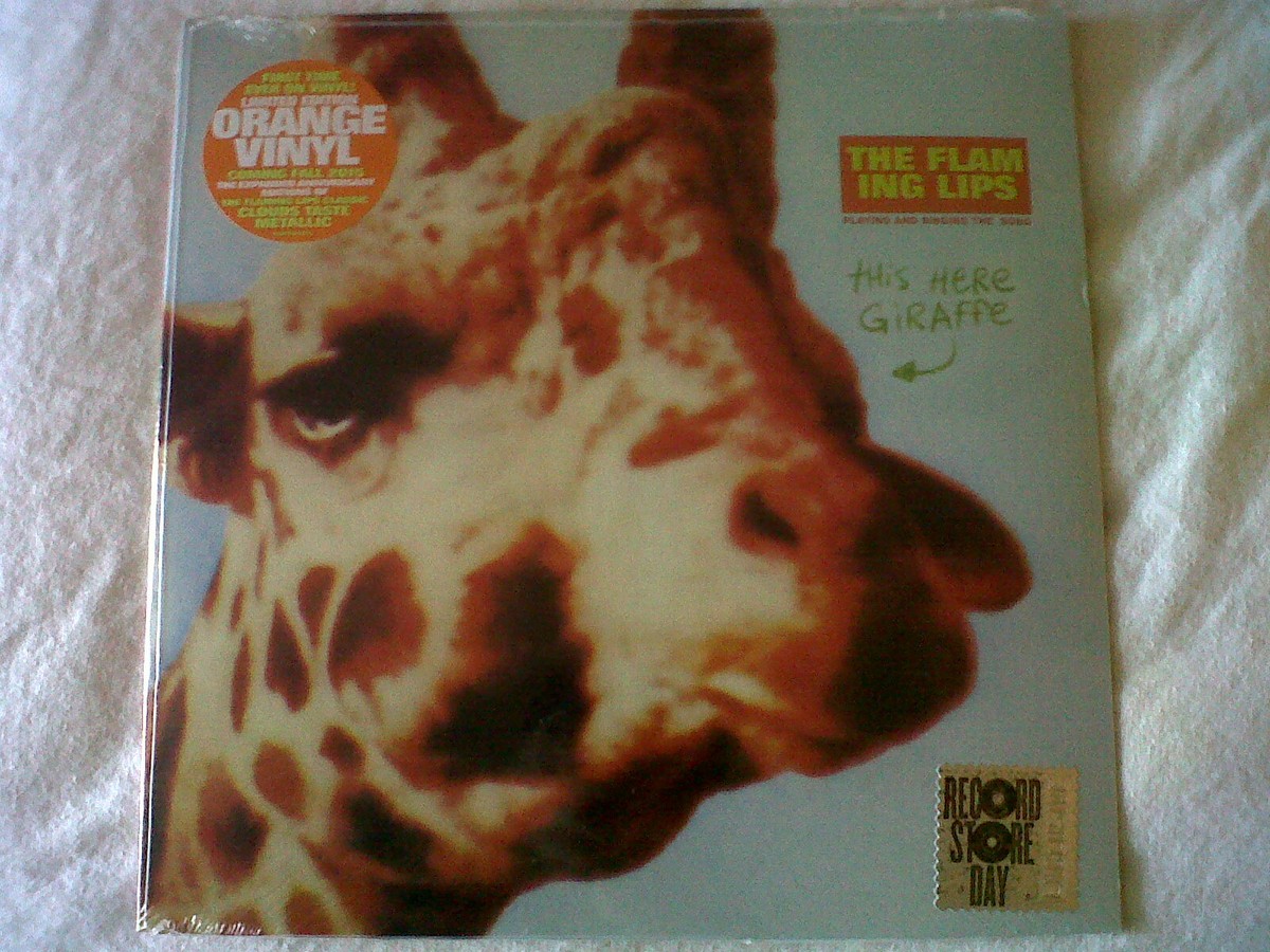 The Flaming Lips This Here Giraffe RSD 2015 NEW UNOPENED orange
