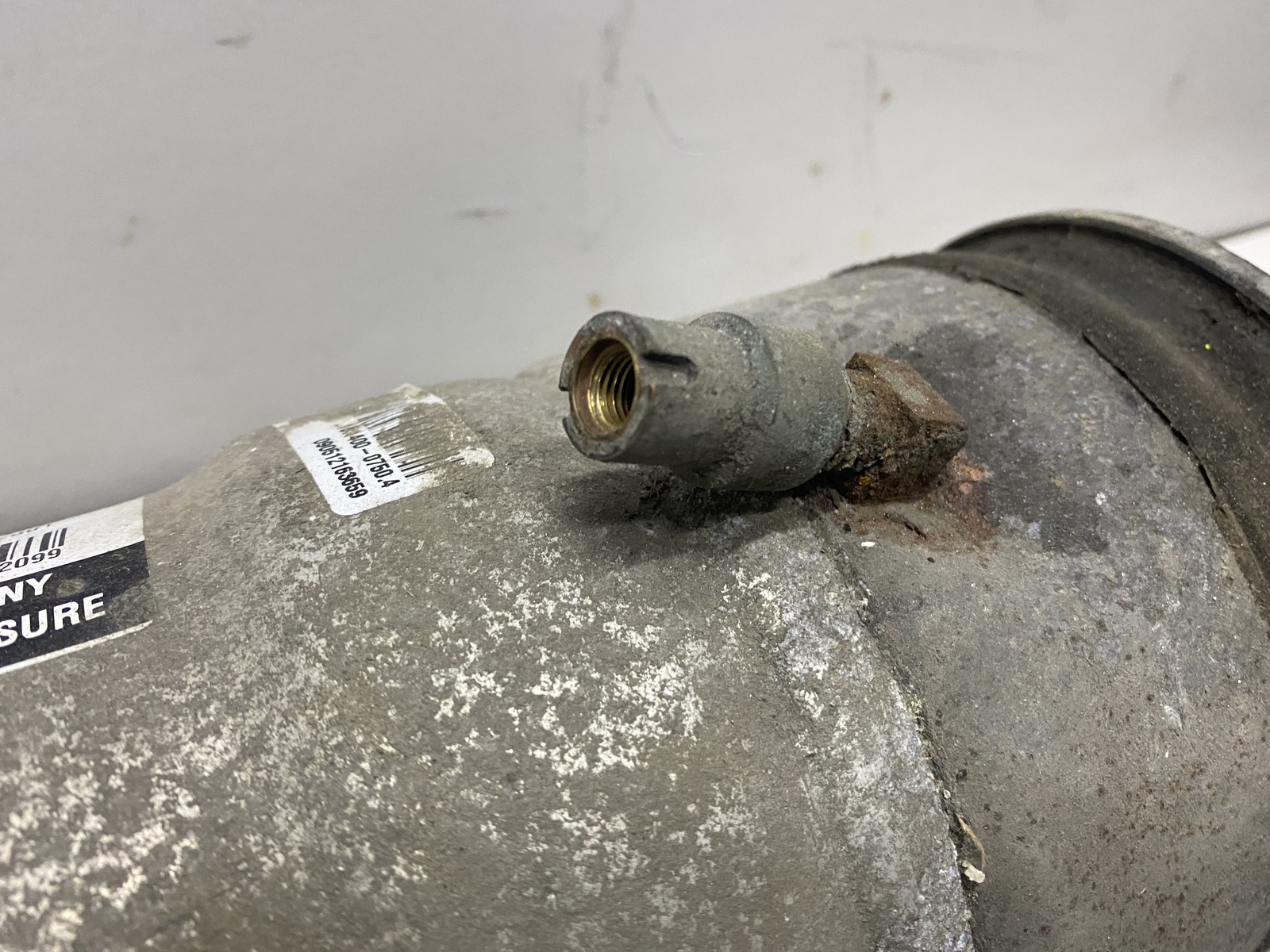 BMW 7 F01 730d 2009 RHD Rear Right Side Air Suspension Shock  