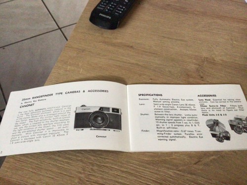 Guide des produit Canon en Anglais - Photo 3/3