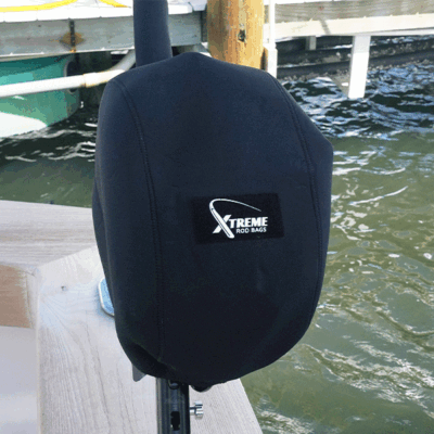 Sac à Cannes Xtreme Rod Bag En Toile - Coupe Universelle Noir - Parfait état (comme Neuf)