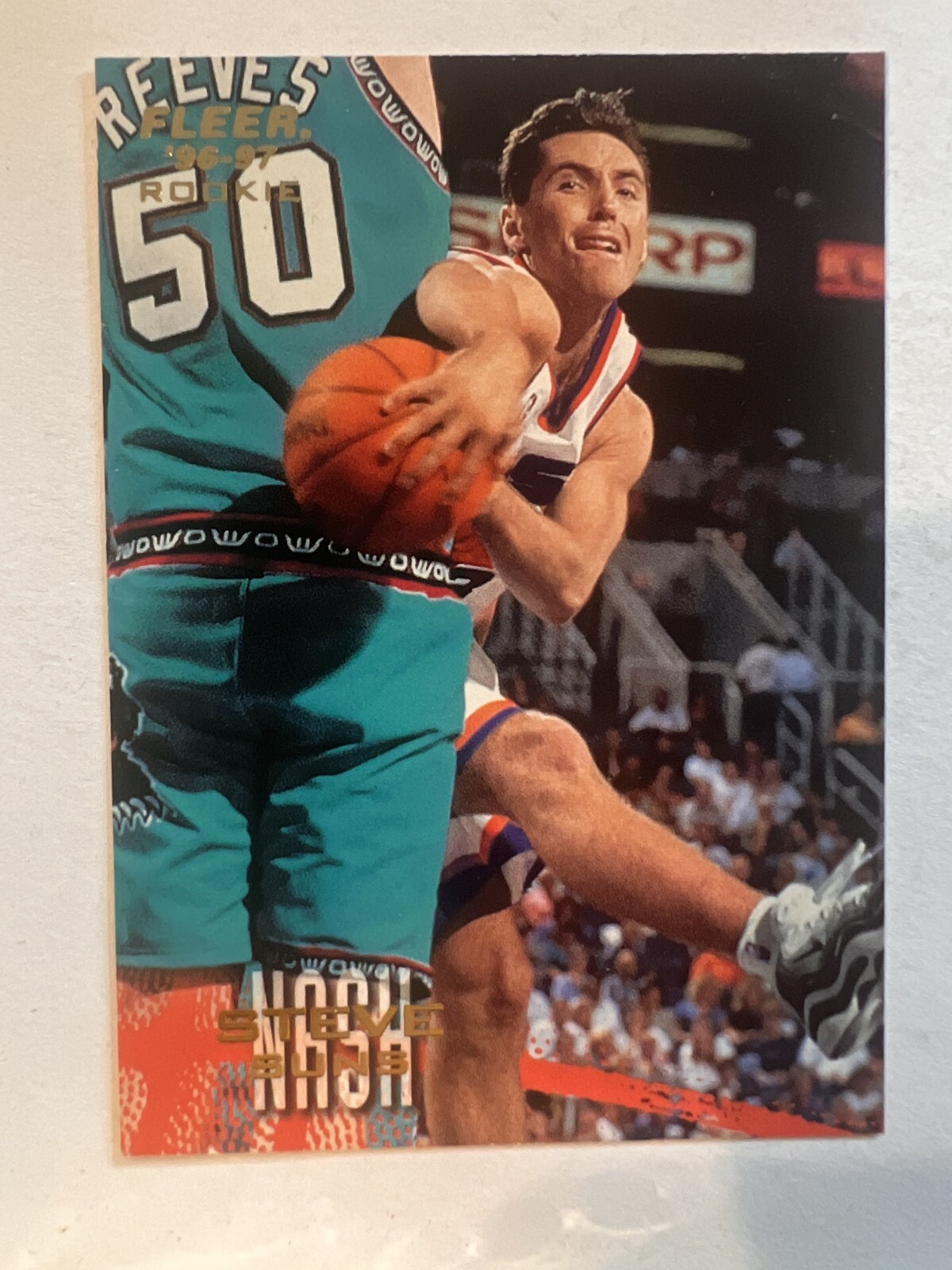 1996-97 Fleer #239 Steve Nash RC Rookie Phoenix Suns
