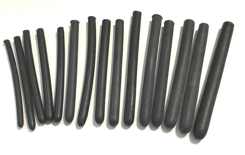Ink Sac Bladders For Fountain Pen Repair 2 sacs. Traditional Quality Black Latex