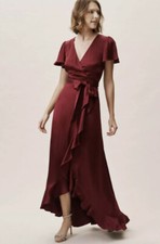 NWT BHLDN Ghost London Phoebe Wrap Dress Size Small Z428-7