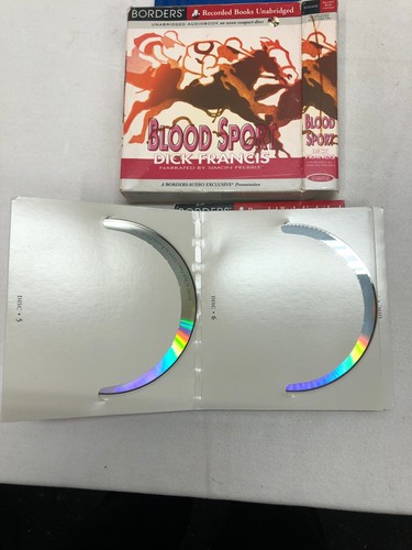 BLOOD SPORT BY DICK FRANCIS AUDIOBOOK 7 CDS UNABRIDGED READ BY SIMON PREBBLE - Imagen 6 de 9