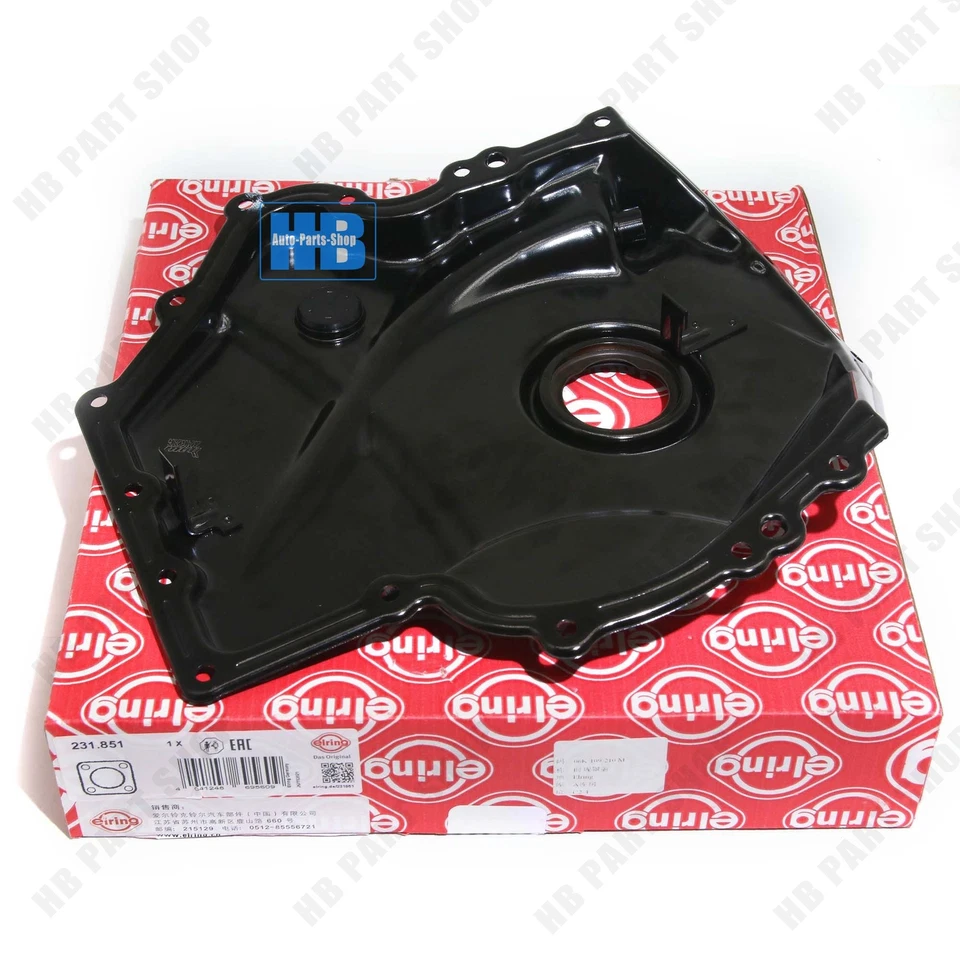 OEM Elring Timing Cover For VW GLi Golf CC AUDI A3 A4 A5 Q5 1.8T 2.0T 06K109210M Foto 2 de 4