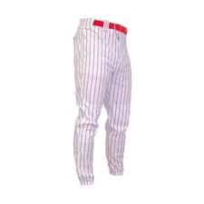 Rawlings RBBP95 White/Scarlet Pinstripe Baseball Pant Adult