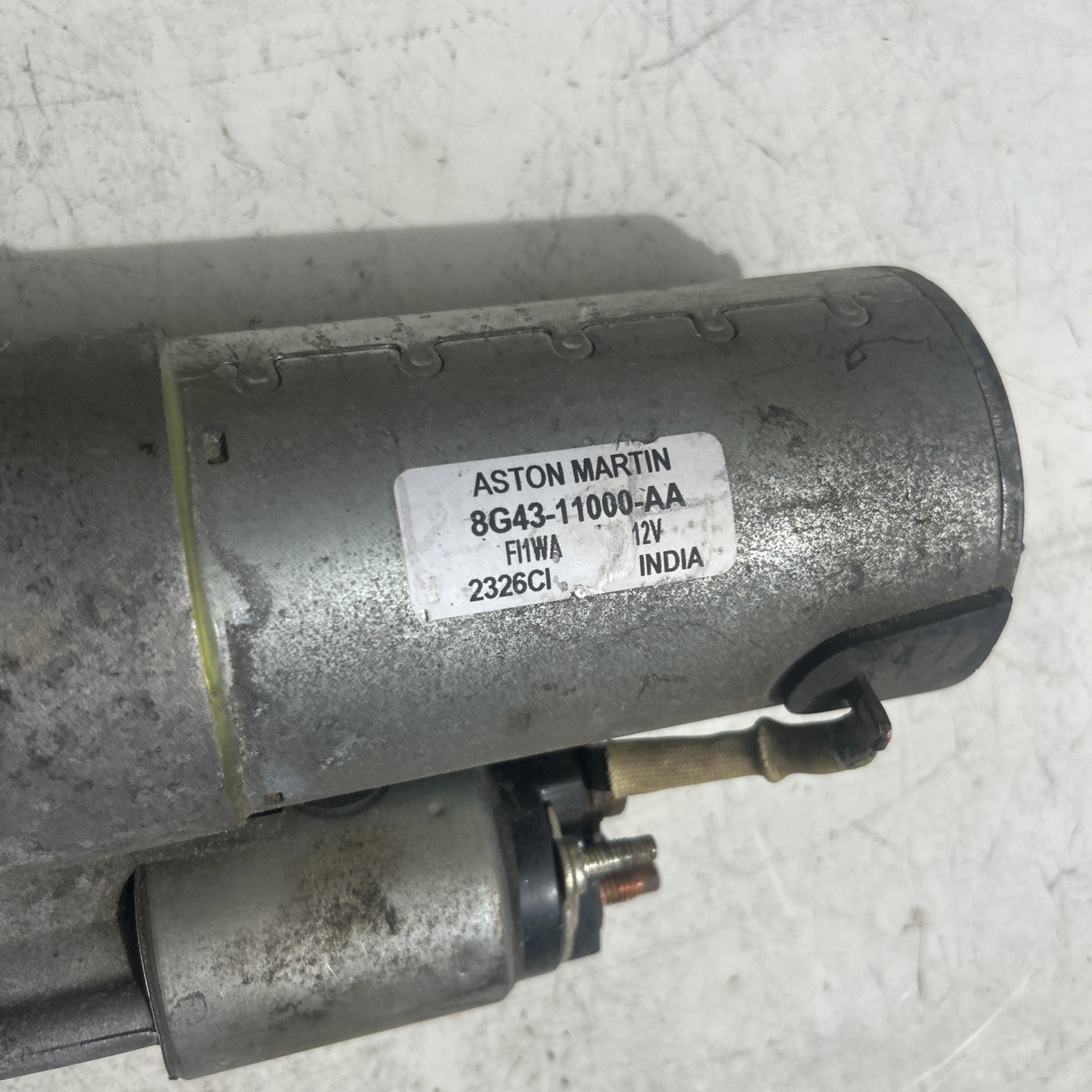 14-18 Aston Martin Vanquish 2014 5.9L Starter Motor Assembly |:Y