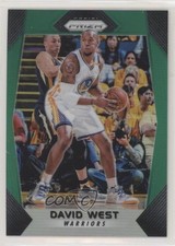 2017-18 Panini Prizm Green Prizm David West #48 03yj