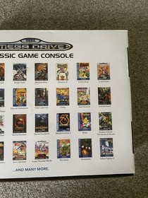 Sega Mega Drive Sonic Edition Classic Console With Built In Games Fast Despatch