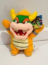 1994 Yoshi's Safari Bowser Plush 7" DAMAGED TAKARA Nintendo Toy Japan Mario
