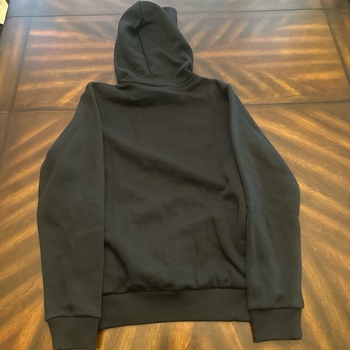 Adidas Damen W E Lin Ohhd FL Kapuzenpullover Multisport HM8065 schwarz XS - Bild 2 von 3