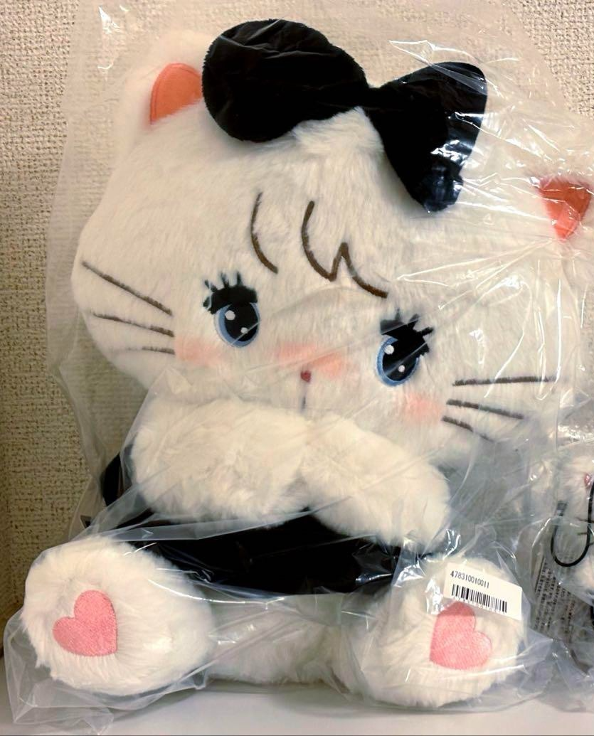 FuRyu mikko characters BLACK RIBBON BIG Plush Mousse Japan NEW | eBay