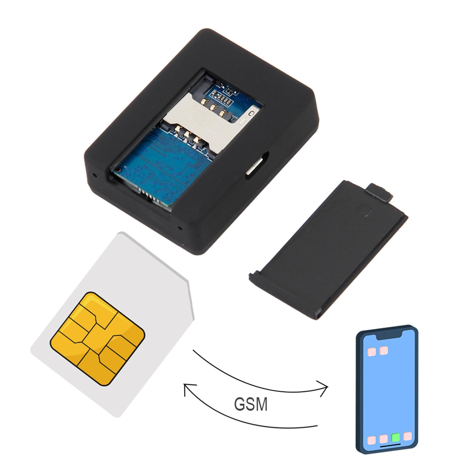 Rechargeable Two-Way GSM Audio Device Listening Bug Dual Sensitive Microphone f