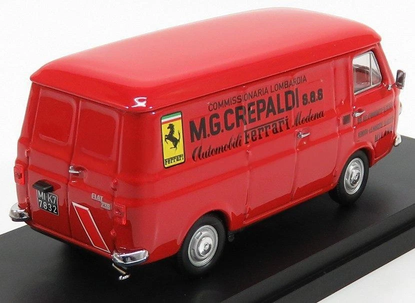 1/43 RIO FIAT 238 VAN COMMISSIONARIA LOMBARDIA M.G.CREPALDI AUTOMODELLI FERRARI - Immagine 2 di 3