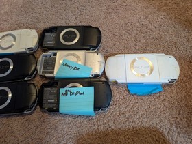 Sony PSP PlayStation Portable 1001 Console Lot of 10 for Parts/Repair As-Is