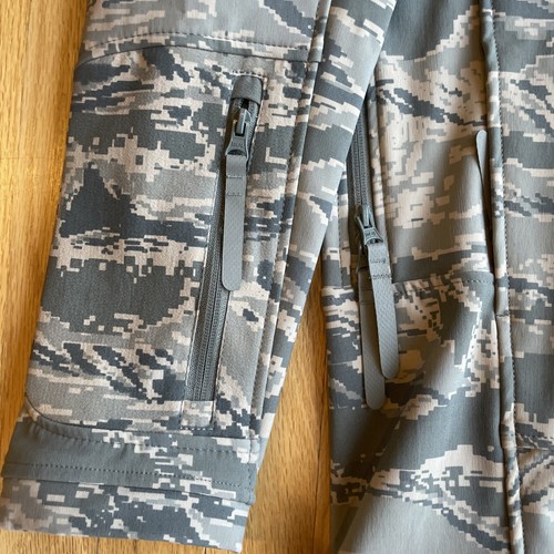 Wild Things Tactical Shell Jacket Fleece Lining Mens Largr50007 ABU Camo New - Picture 3 of 9