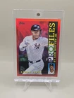 Aaron Judge 2026 Topps Profiles by Ken Griffey Jr. Red Foil 2/5 #TP-18 Yankees